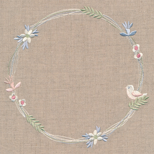Fanciful Wildflower Wreath
