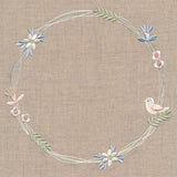 Fanciful Wildflower Wreath