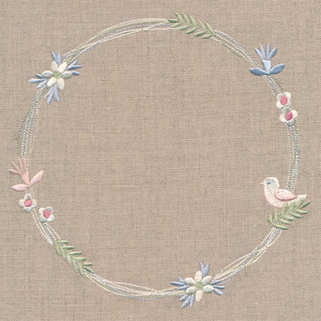 Fanciful Wildflower Wreath