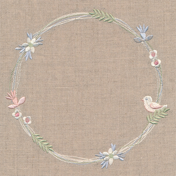 Fanciful Wildflower Wreath