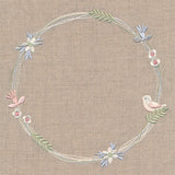 Fanciful Wildflower Wreath