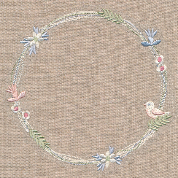 Fanciful Wildflower Wreath
