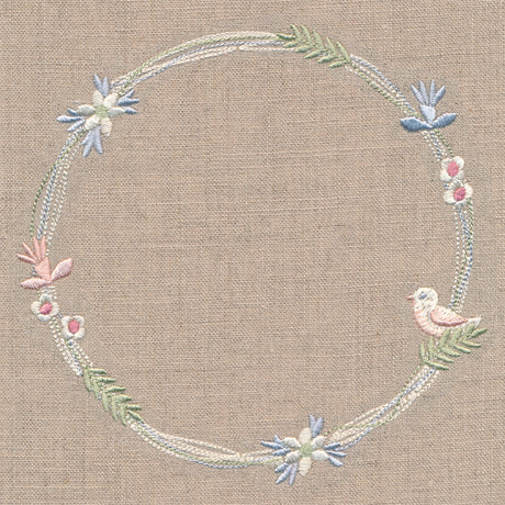 Fanciful Wildflower Wreath