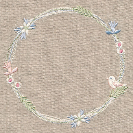 Fanciful Wildflower Wreath