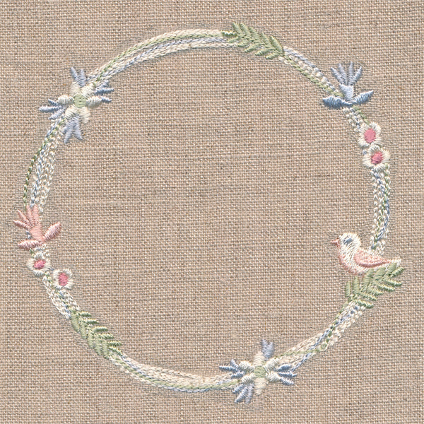 Fanciful Wildflower Wreath