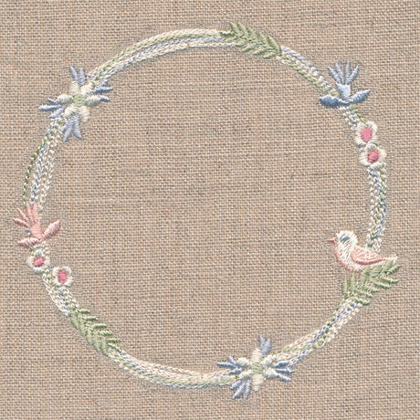 Fanciful Wildflower Wreath