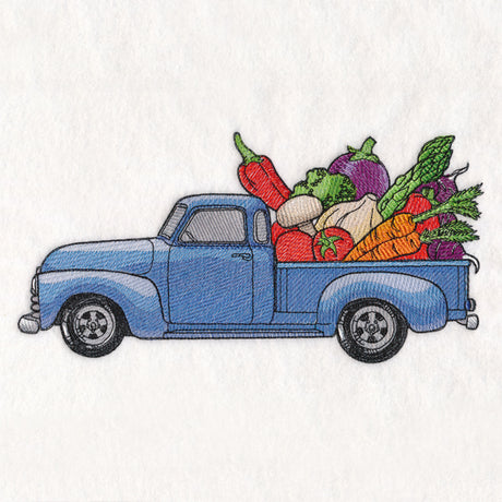 Retro Farmers Market Truck