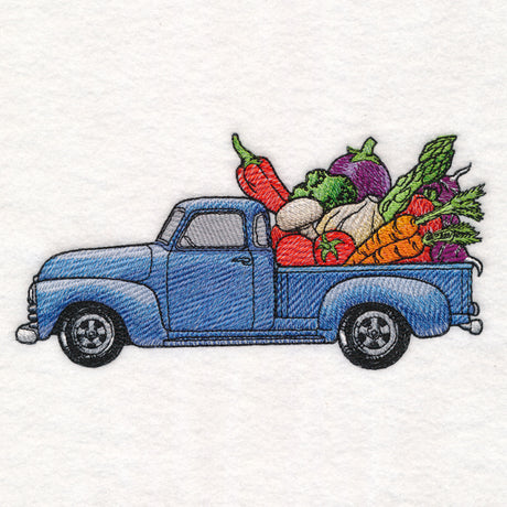 Retro Farmers Market Truck