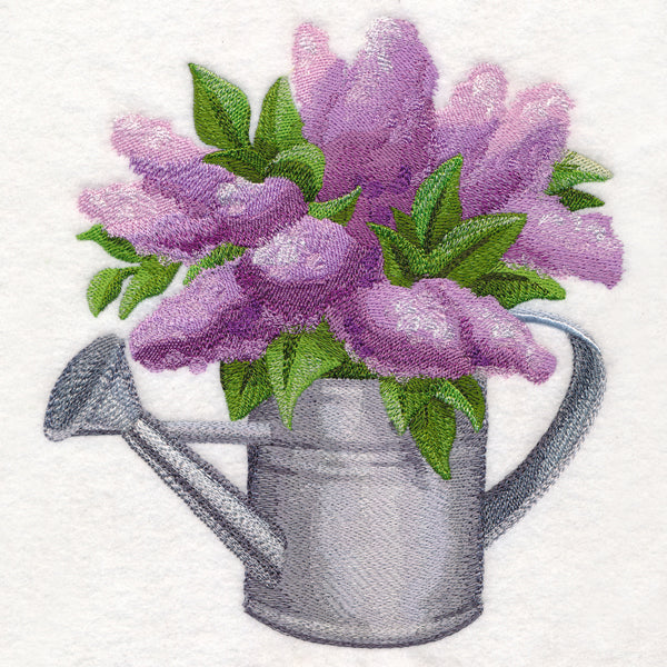 Luscious Lilacs Watering Can