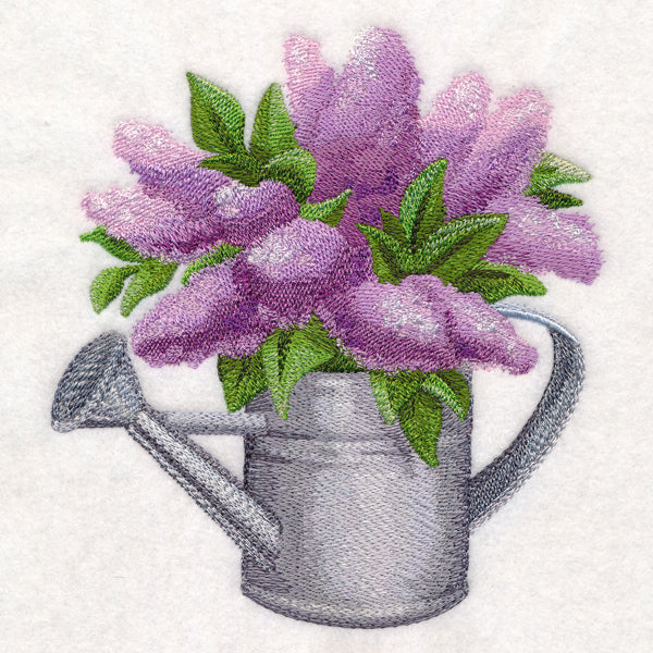 Luscious Lilacs Watering Can