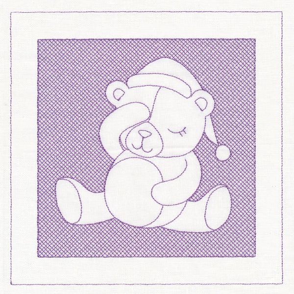 Sleepy Bear (Trapunto)