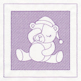 Sleepy Bear (Trapunto)