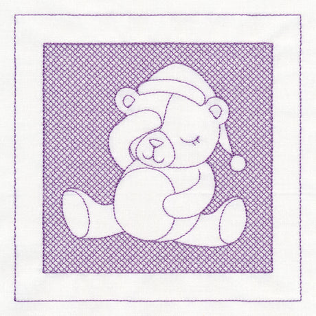 Sleepy Bear (Trapunto)