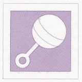 Baby Rattle (Trapunto)