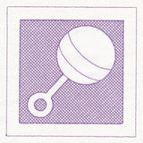 Baby Rattle (Trapunto)