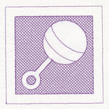 Baby Rattle (Trapunto)