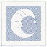 Sleepy Moon (Trapunto)