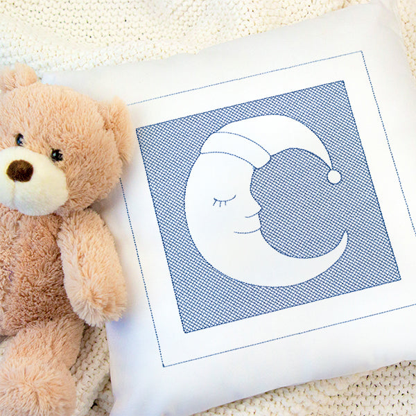 Sleepy Moon (Trapunto)