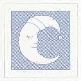 Sleepy Moon (Trapunto)