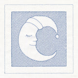 Sleepy Moon (Trapunto)