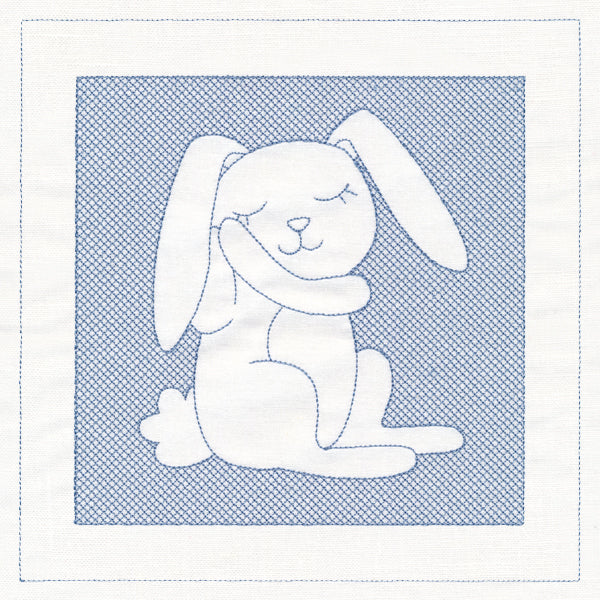 Sleepy Bunny (Trapunto)