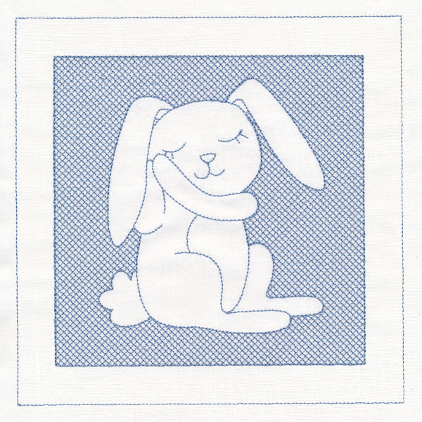 Sleepy Bunny (Trapunto)