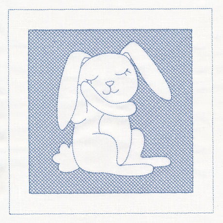 Sleepy Bunny (Trapunto)