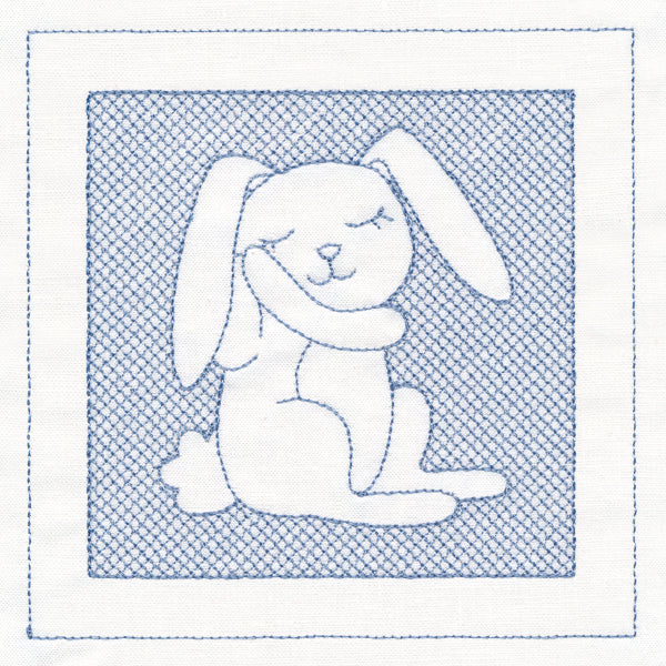 Sleepy Bunny (Trapunto)