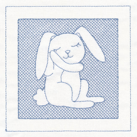 Sleepy Bunny (Trapunto)