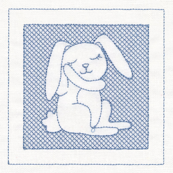 Sleepy Bunny (Trapunto)
