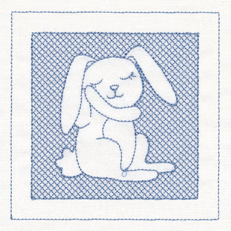 Sleepy Bunny (Trapunto)