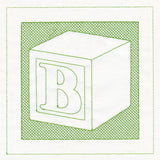 Toy Letter Block (Trapunto)
