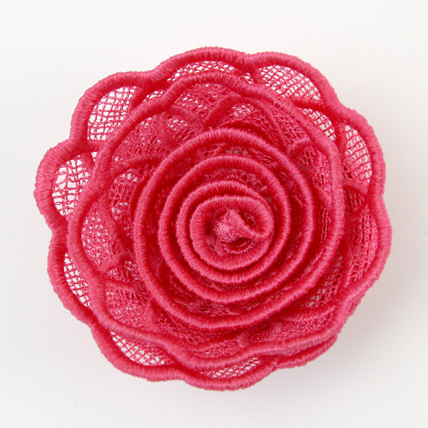 Spiral Flower in 3D (Lace)