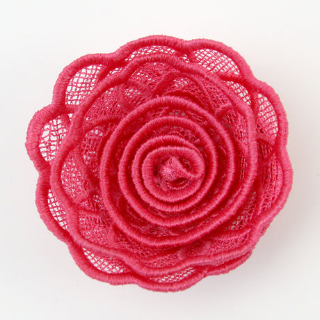 Spiral Flower in 3D (Lace)