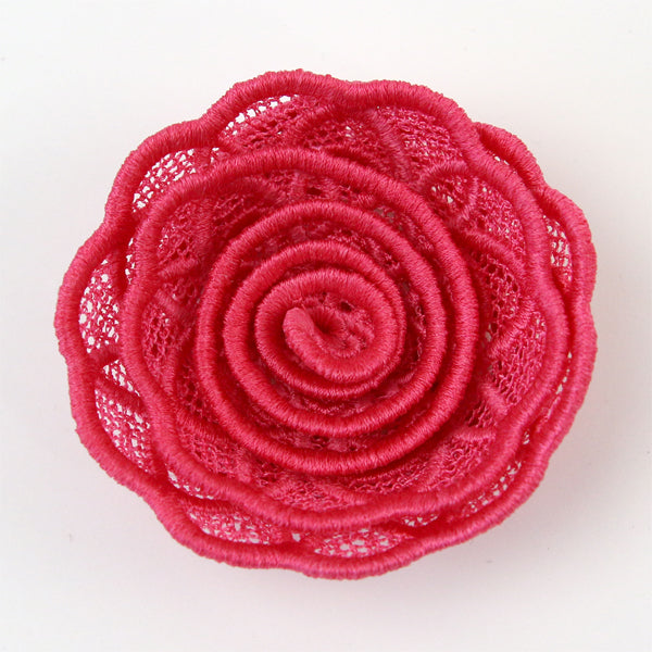 Spiral Flower in 3D (Lace)