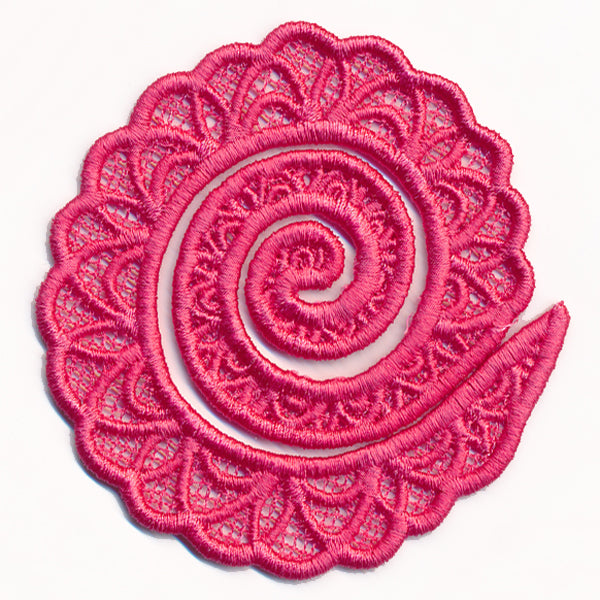 Spiral Flower in 3D (Lace)