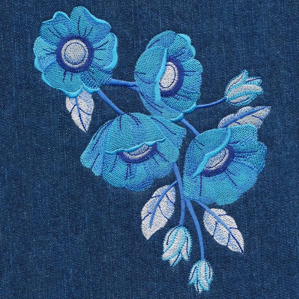 Blue Anemone Fashion Spray