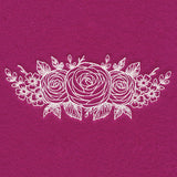 Rosy Garden (Whitework)
