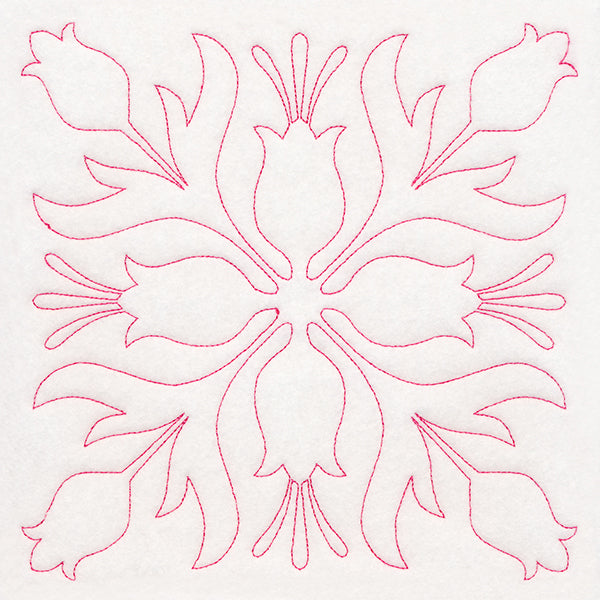 Tropical Paradise Quilting - Flourishing Flowers (Double Run)