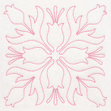 Tropical Paradise Quilting - Flourishing Flowers (Double Run)