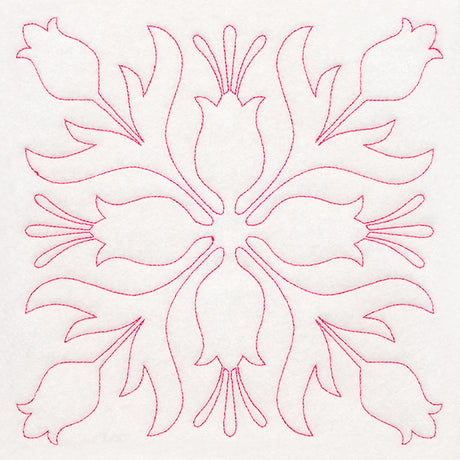 Tropical Paradise Quilting - Flourishing Flowers (Double Run)