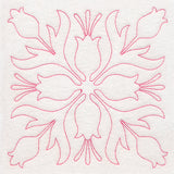 Tropical Paradise Quilting - Flourishing Flowers (Double Run)