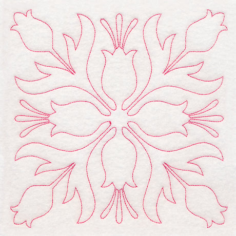 Tropical Paradise Quilting - Flourishing Flowers (Double Run)