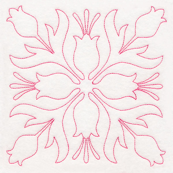 Tropical Paradise Quilting - Flourishing Flowers (Double Run)