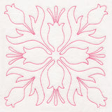 Tropical Paradise Quilting - Flourishing Flowers (Double Run)