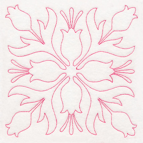 Tropical Paradise Quilting - Flourishing Flowers (Double Run)