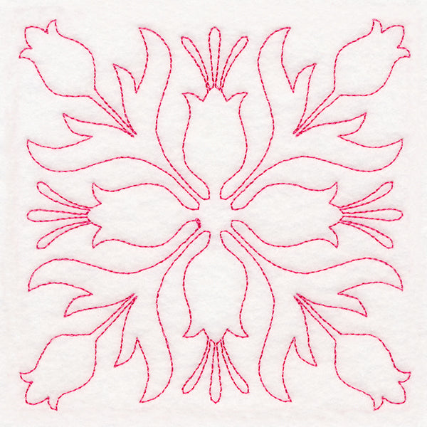 Tropical Paradise Quilting - Flourishing Flowers (Double Run)