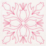 Tropical Paradise Quilting - Flourishing Flowers (Double Run)