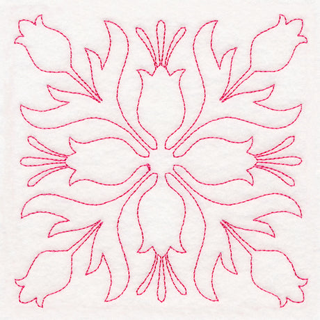 Tropical Paradise Quilting - Flourishing Flowers (Double Run)