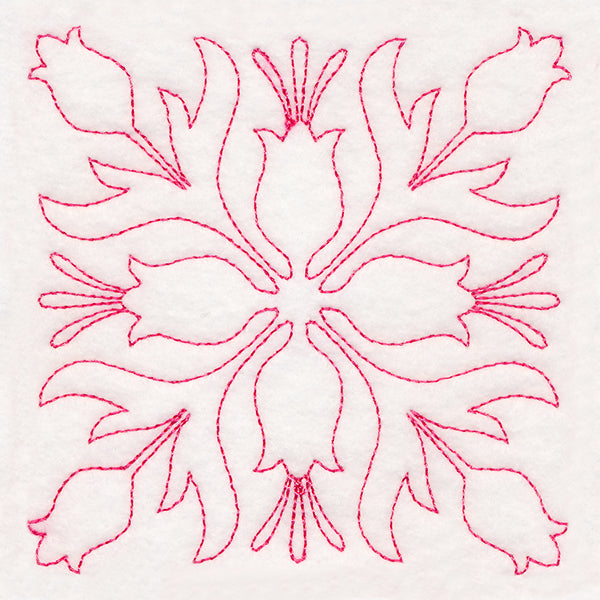 Tropical Paradise Quilting - Flourishing Flowers (Double Run)